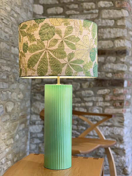 Apple_Green_Fluted_Cylinder Apple_Green_Fluted_Cylinder